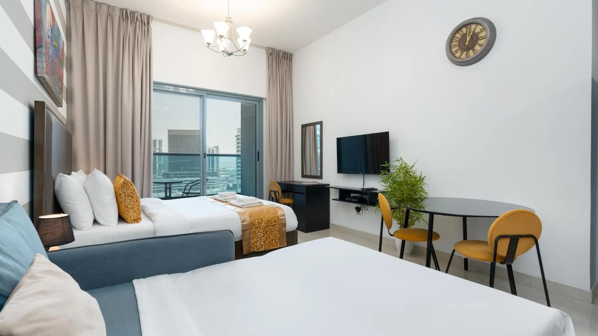 Vacay Lettings - Elite Residence Business Bay - Studio Dubai Apartment